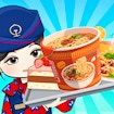 Food Truck Chef Cooking